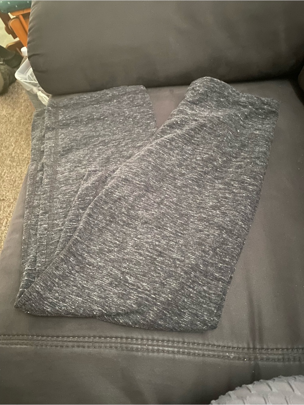 Athletic Works Dark Heather Gray Petite Top
